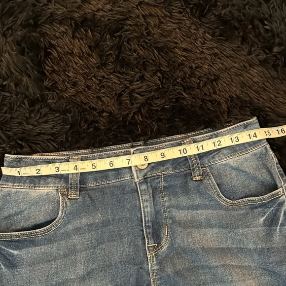 Maurices Blue Jeans with Red Plaid Accents - Picture 12 of 12